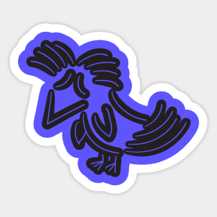 Loopy Bird (SAD) Sticker